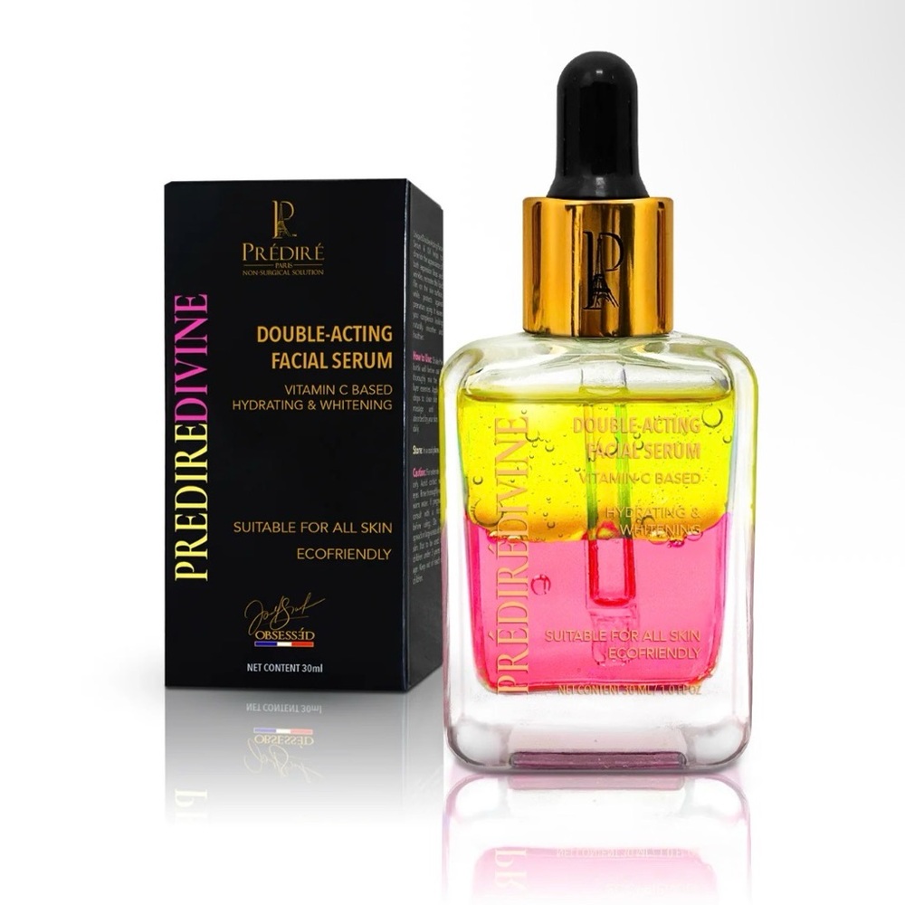 Double-Acting Facial Serum Vitamin C Based Hydrating & Whitening